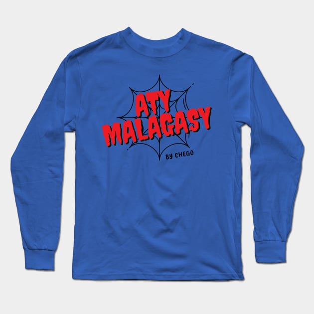 Aty Malagasy Long Sleeve T-Shirt by ChegoOfisialy